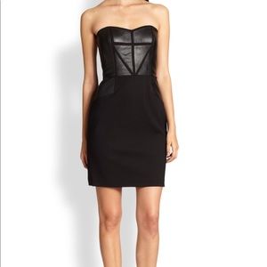Aidan Mattox black cocktail dress